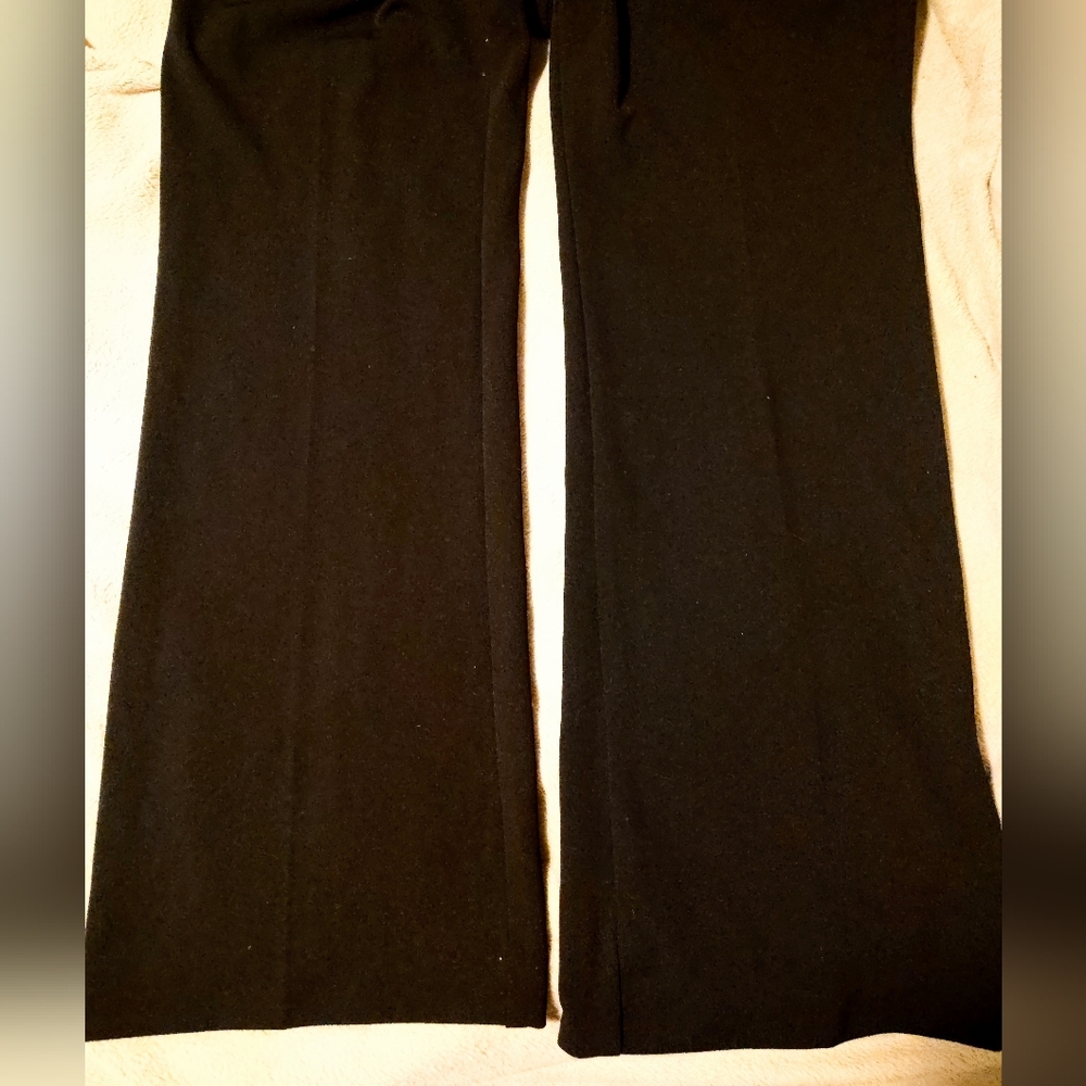 Anne Klein TAG Pants, Women Black Straight Leg, Zipper, Pockets,  Flat Front,14 - Picture 11 of 14